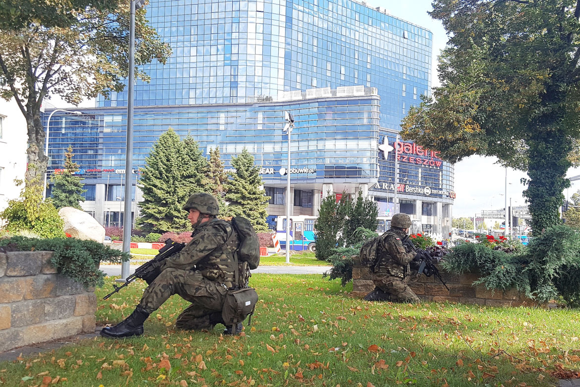 Atak terrorystyczny w Urzędzie Marszałkowskim w Rzeszowie? To tylko ćwiczenia