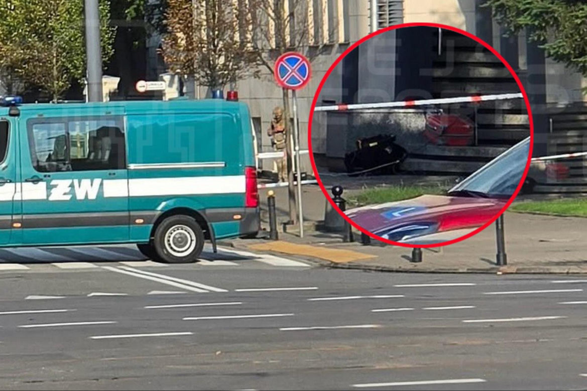 Tajemnicza walizka pod MON. Ruszyli pirotechnicy