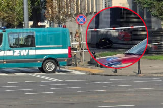 Tajemnicza walizka przed budynkiem MON. Wojsko i prokuratura w akcji!