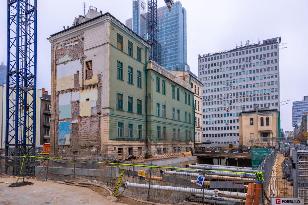 Budowa Muzeum Getta Warszawskiego w Warszawie