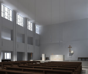 Wizualizacje kościoła Dominikanów w Katowicach