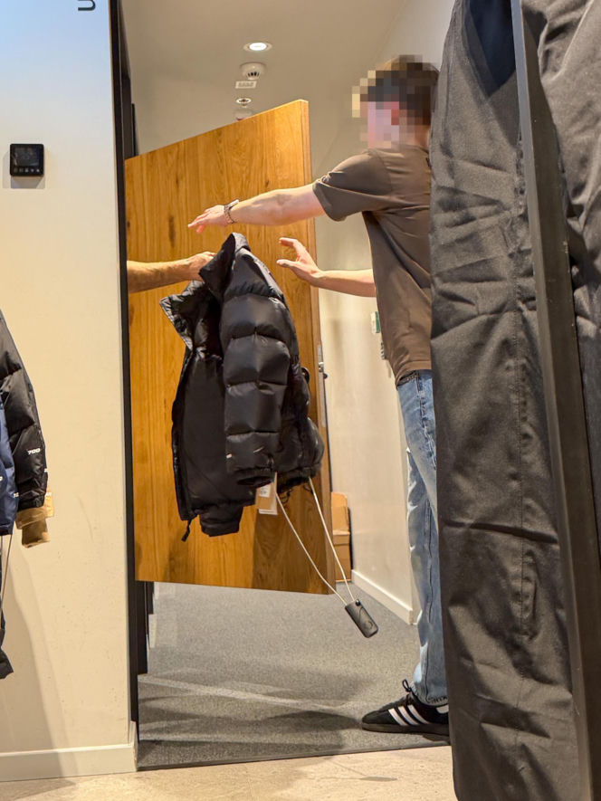 Maciej Zakościelny na zakupach