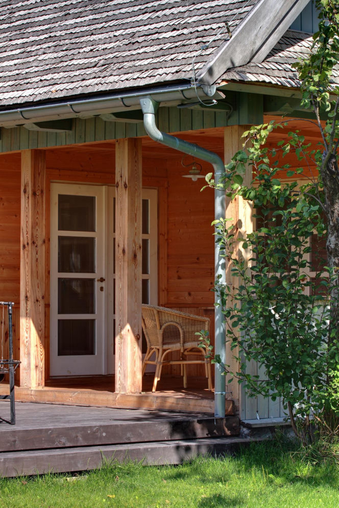 Drewniany dom na Podlasiu