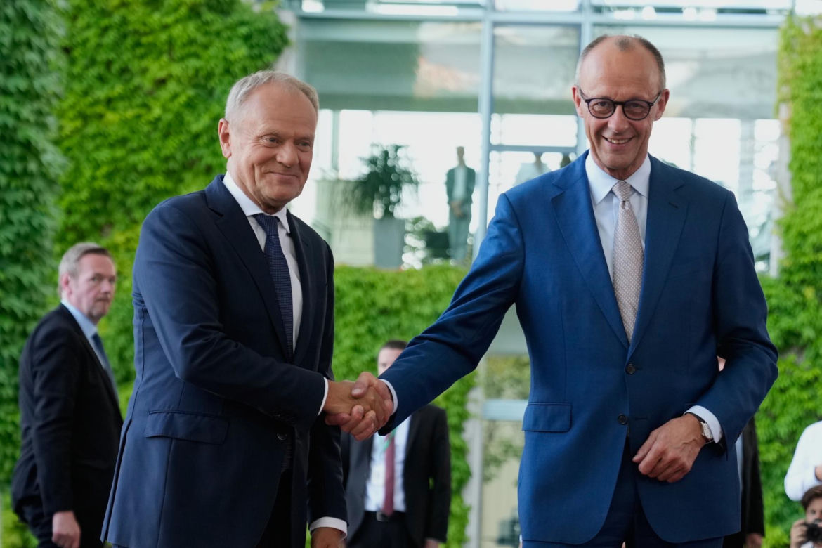 Donald Tusk, wizyta w Niemczech