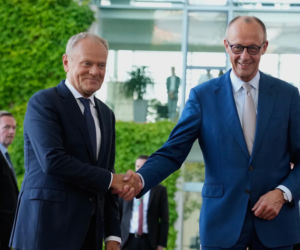 Donald Tusk, wizyta w Niemczech