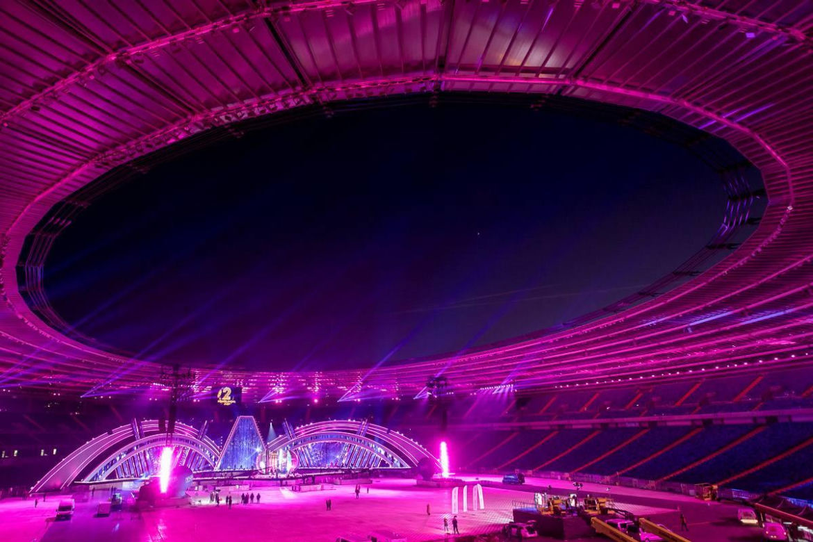 Ostatnie przygotowania na Sylwester z Dwójką na Stadionie Śląskim. Zobacz najnowsze zdjęcia z prób artystów
