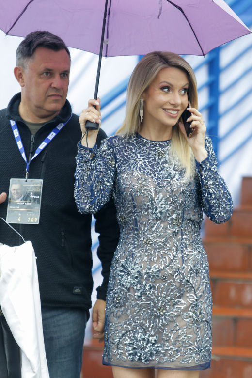 Małgorzata Opczowska za kulisami 60. KFPP Opole 2023
