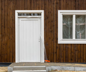 Domki fińskie na Polu Mokotowskim w Warszawie