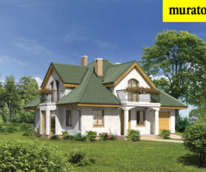 Projekt domu w stylu dworkowym