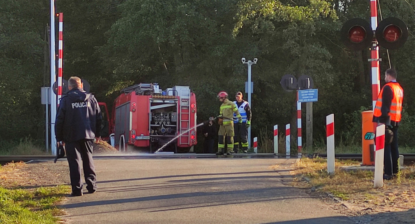 12-latka rzuciła się pod pociąg pod Toruniem