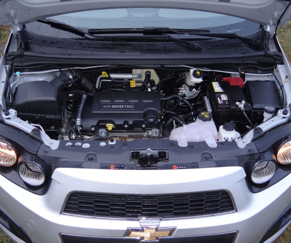 Chevrolet Aveo sedan, silnik 1.4 benzyna