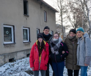 Pożar w Orzeszu. Ogień pojawił się nagle