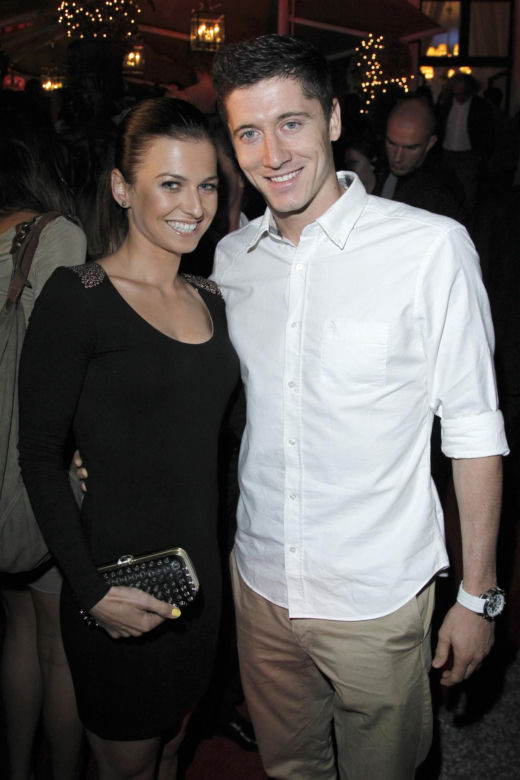 Anna i Robert Lewandowscy