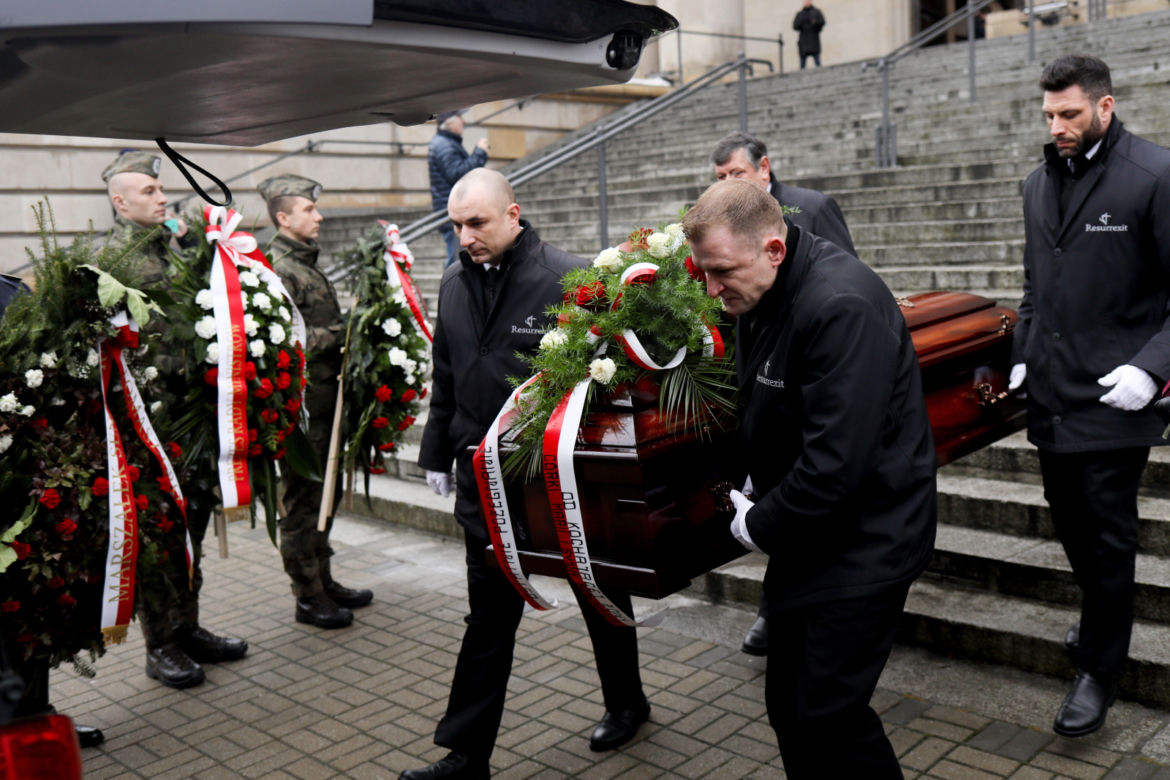 Pogrzeb Marka Plury w Katowicach