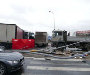 Karambol w Rzgowie