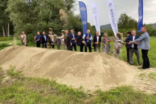 Wbili pierwszą łopatę! Oficjalnie rusza budowa obwodnicy Łącka