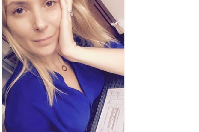 Halinka Mlynkova bez makijażu