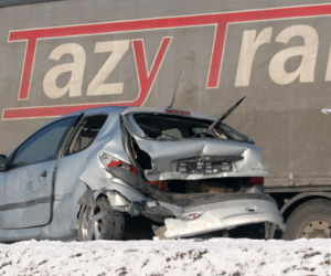 Karambol na autostradzie A4 w Gliwicach