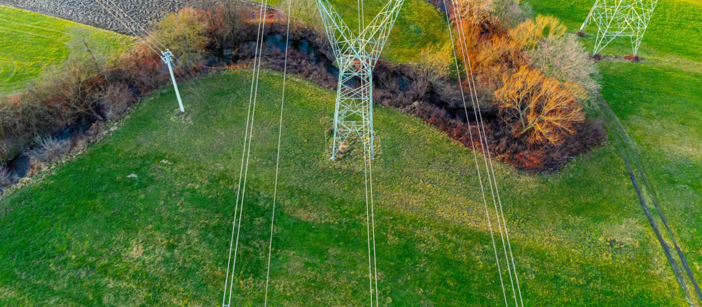 Infrastruktura energetyczna na zielonych terenach wiejskich