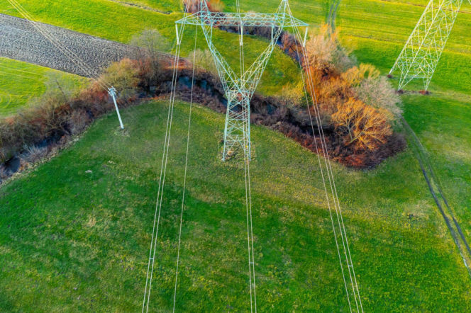 Infrastruktura energetyczna na zielonych terenach wiejskich