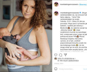 Monika Mrozowska ma piersi jak melony z Biedronki