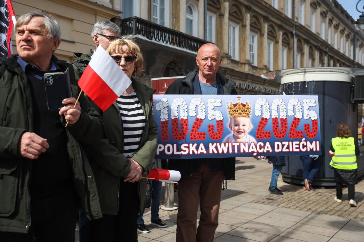   Wielki marsz w Warszawie 12.04.2025
