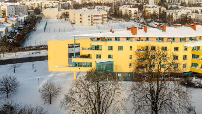 Budynki mieszkalno-usługowe przy ul. Bażantarni, Warszawa