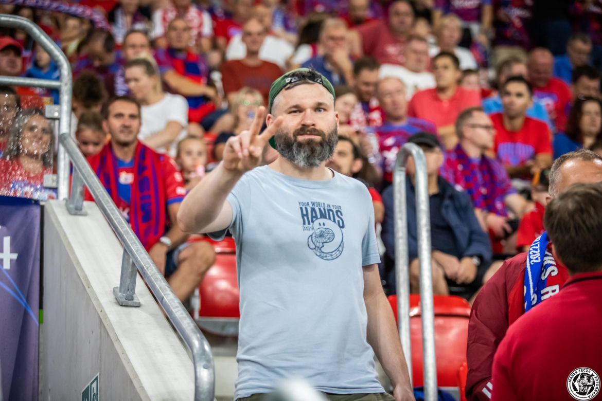 Raków Częstochowa - FC Kopenhaga Zdjęcia kibiców