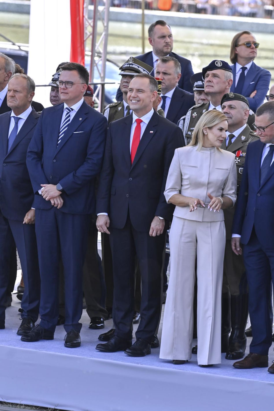 Piotr Kraśko, Karol Nawrocki, Donald Tusk