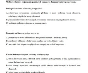 Matura 2018. Historia sztuki rozszerzona. ARKUSZE