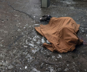 Ukraina. Ostrzał rakietowy miasta Charków