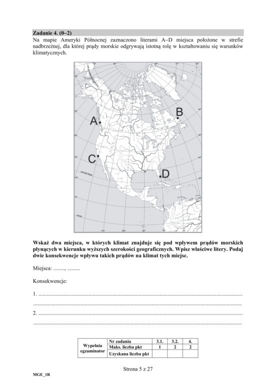 Matura 2020: Geografia. ARKUSZ CKE z geografii odpowiedzi z egzaminu 19.06.2020