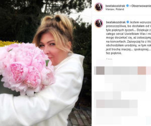 Beata Kozidrak przytyła na szarlotce