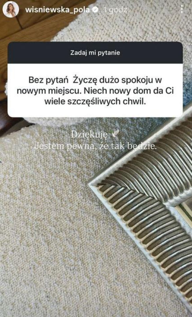 Pola Wiśniewska wyprowadziła się od męża