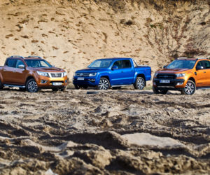 Nissan NP300 Navara, Volkswagen Amarok V6, Ford Ranger Wildtrak