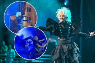 Małgorzata Ostrowska miała wypadek na scenie! Wszystko się nagrało. Odrzut mnie wywrócił
