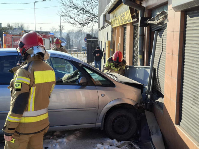 Wypadek na ulicy Radomskiej w Starachowicach