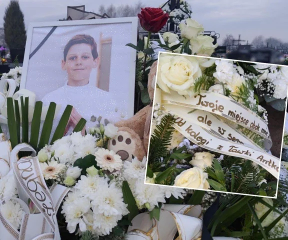 Tak wygląda grób Nikodema Mareckiego dwa dni po pogrzebie