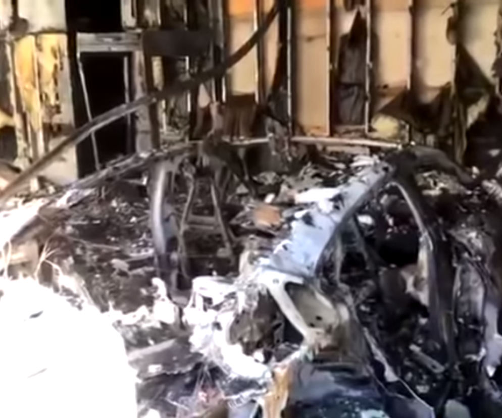 Spłonęło elektryczne Porsche Taycan. To pierwszy taki przypadek - WIDEO