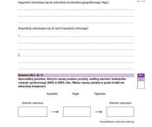 Matura 2026 geografia poziom rozszerzony - arkusz CKE