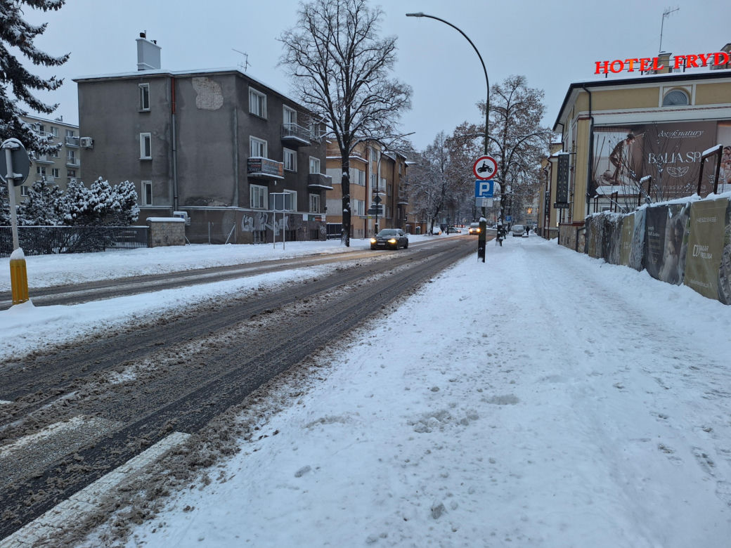 Rzeszów pod śniegiem