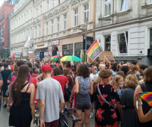 Poznań bronił TĘCZY i wyraził solidarność z Margot
