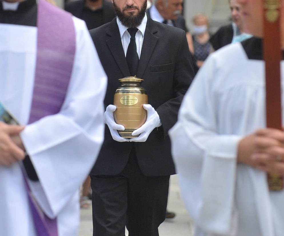 Aktor Włodzimierz Bednarski. Pogrzeb