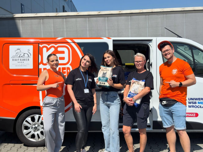 ESKA Summer City z wielką akcją we Wrocławiu! Ponad tona karmy trafiła do schroniska