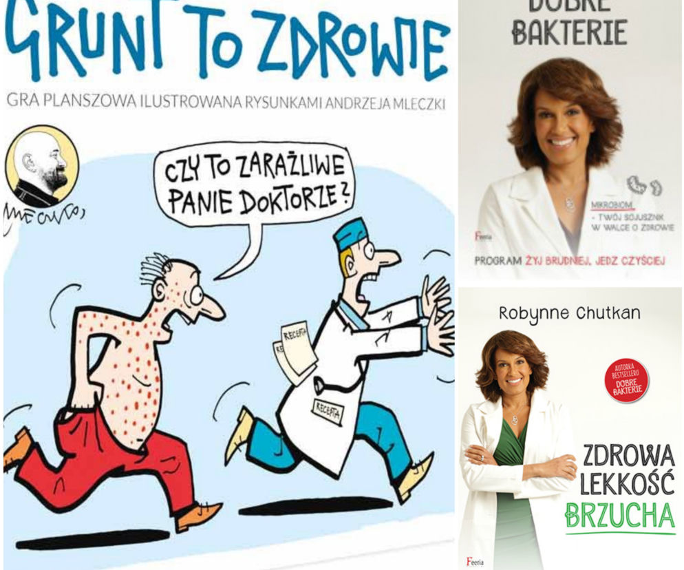 Konkurs świąteczno-noworoczny: wygraj gry i książki o zdrowiu!