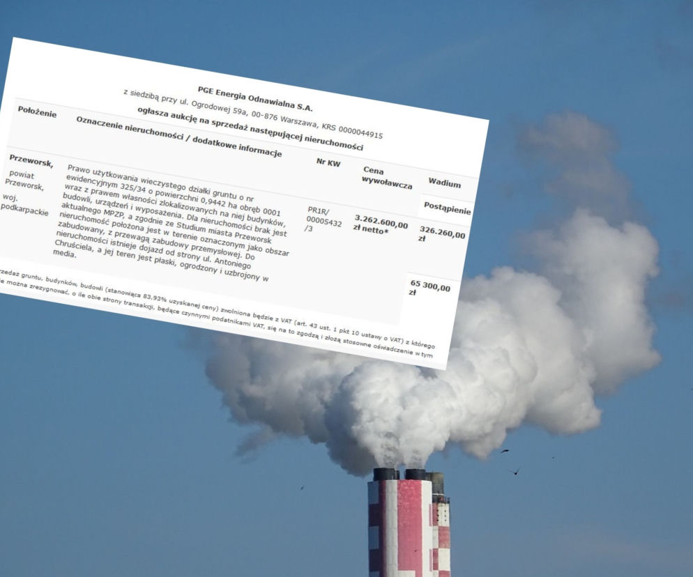Elektrociepłownia Przeworsk wystawiona na sprzedaż przez PGE za ułamek ceny sprzed lat 