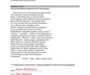 Arkusze CKE - matura j. polski - poziom podstawowy 8.06.2020 r. - ODPOWIEDZI