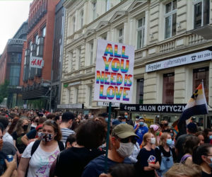 Poznań bronił TĘCZY i wyraził solidarność z Margot