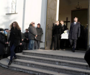 Pogrzeb Ireny Rupińskiej i jej wnuczka