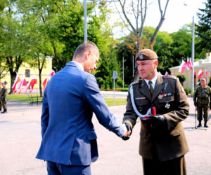 Białystok. Przysięga żołnierzy Wojsk Obrony Terytorialnej